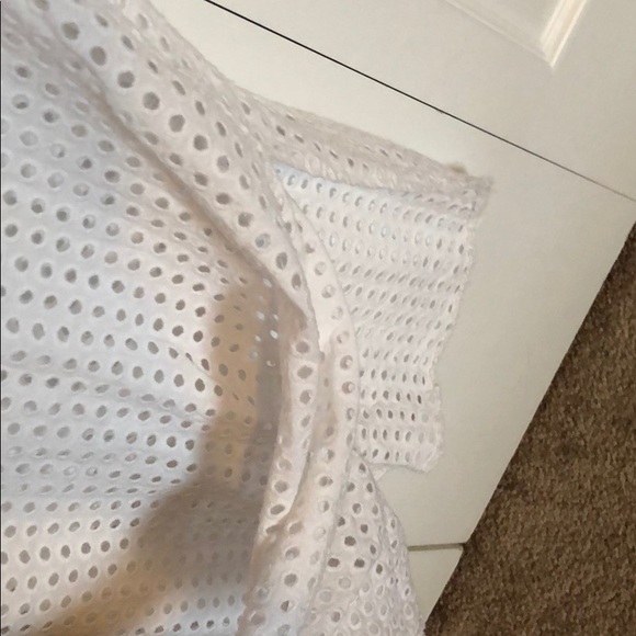 Aritzia Wilfred Capucine Eyelet T-shirt White - Picture 10 of 10